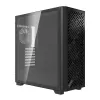 XPG VALOR AIR PRO Mid-Tower skriňa, Midi Tower, PC, čierna, ATX, EATX, micro ATX, Mini-ATX, SPCC, tvrdené sklo, Multi