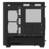 XPG VALOR AIR PRO Mid-Tower skriňa, Midi Tower, PC, čierna, ATX, EATX, micro ATX, Mini-ATX, SPCC, tvrdené sklo, Multi