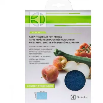 Protiplesňová podložka Electrolux E3RSMA02 do chladničky, modrá, výška 10 mm, 315×457 mm