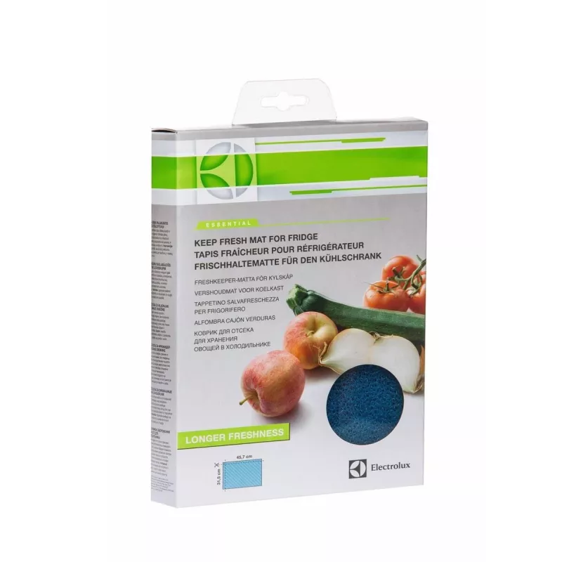 Protiplesňová podložka Electrolux E3RSMA02 do chladničky, modrá, výška 10 mm, 315×457 mm