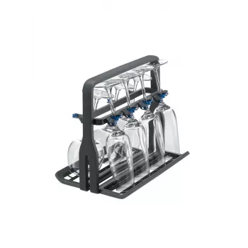 Držiak na poháre Electrolux 9029795540 — čierny, na 8 pohárov, H260×B220×T330 mm