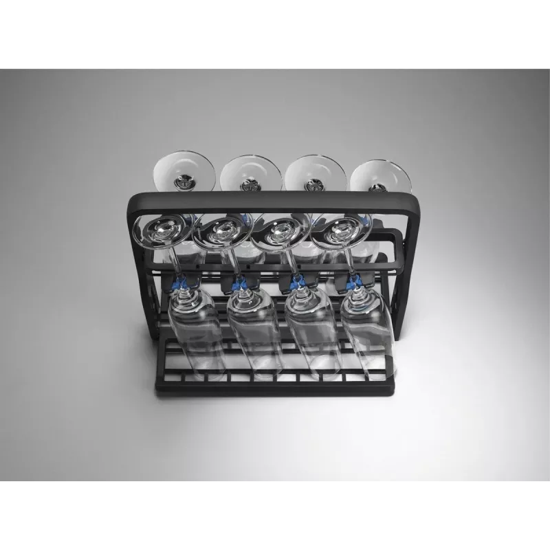 Držiak na poháre Electrolux 9029795540 — čierny, na 8 pohárov, H260×B220×T330 mm
