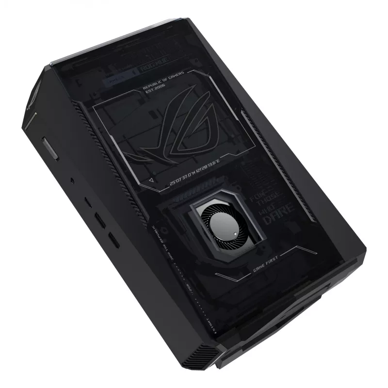 ASUS ROG NUC RNUC15JNK9X28AA2 Intel Core Ultra 9 275HX 32 GB DDR5-SDRAM 2 TB SSD NVIDIA GeForce RTX 5080 Windows 11 Home USFF Mini-PC čierny