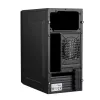 Akyga AK35BK Micro-ATX PC skriňa, Micro ATX / Flex ATX / Mini ITX, 2x USB 2.0, bez napájacieho zdroja, čierna