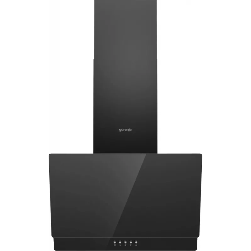 Gorenje WHI629EB nástenná montáž čierna 429 m³/h