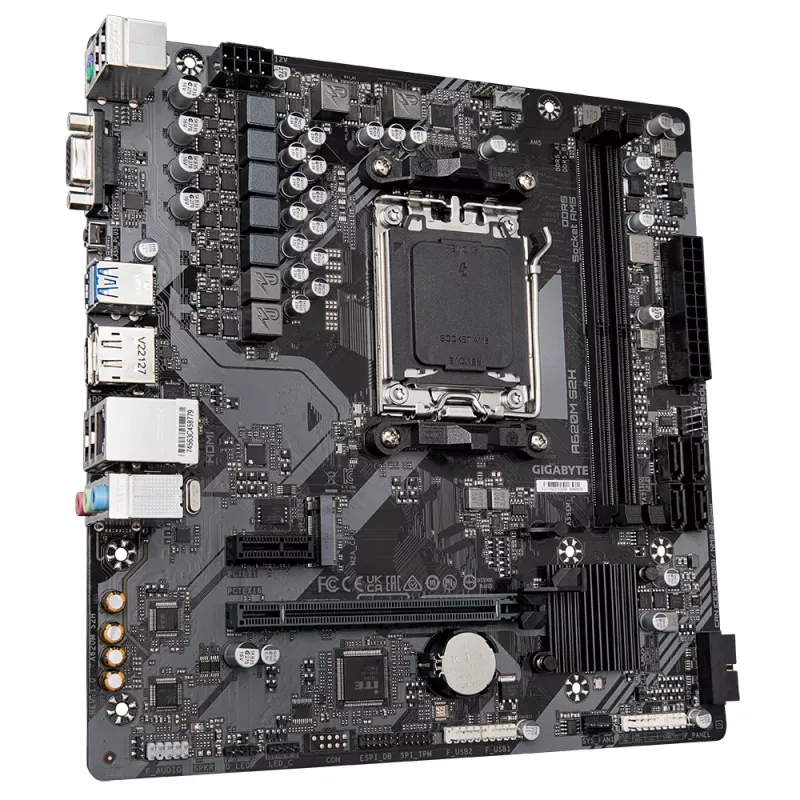 GIGABYTE A620M S2H základná doska, A620, AM5, Micro ATX