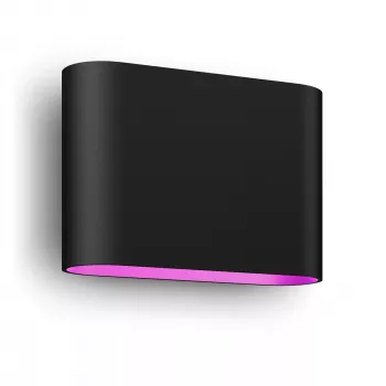 Nástenné svietidlo Philips Hue Dymera čierna LED interiér/exteriér 160 mm, 220–240V