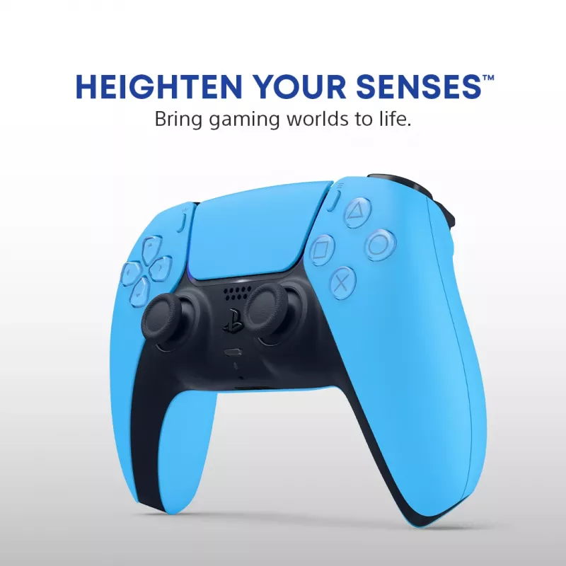 Gamepad Sony DualSense v3 modrá — Bluetooth/USB, USB-C, integrovaná batéria, kompatibilný s PlayStation 5