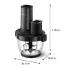 Philips 5000 série HR1507/00 elektrický drvič 2 L 650 W čierny