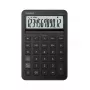 Stolná kalkulačka CASIO MS-200DQ — Basic, 12-miestna, batéria/solár, daňové & ziskové funkcie, čierna