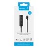Sandberg headset USB-C ovládač, 1,5 m, ovládač, 25 g, čierny
