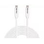 Sandberg USB-C>C USB 3.2 Gen2 100W, 5m, 5 m, USB C, USB C, USB 3.2 Gen 2 (3.1 Gen 2), 10 Gbit/s, biely