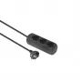 Microconnect GRU0035B predlžovací kábel 5 m 3 AC zásuvky interiér čierny