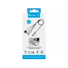 Sandberg 3in1 Travel Charge kábel 100W, 1,2 m, USB A/USB C, čierny