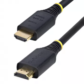 StarTech.com 3m (10ft) certifikovaný Ultra High Speed HDMI kábel, 8K 60Hz/4K 120Hz, HDMI 2.1 kábel s HDR10+ / eARC, 48Gbps, 8K HDMI kábel pre monitor/TV/obrazovku, flexibilný TPE plášť