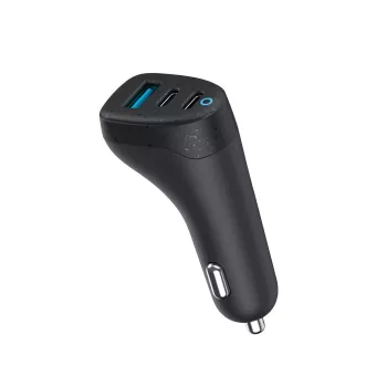 eSTUFF INFINITE Triple Car Charger autonabíjačka, 100 W, 2x USB-C + 1x USB-A (ES631035)