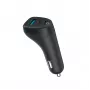 eSTUFF INFINITE Triple Car Charger autonabíjačka, 100 W, 2x USB-C + 1x USB-A (ES631035)