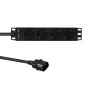 Rack PDU Lanview LVR-2MSCH-SCH-C13-4 – Lanview jednotka rozvodu napájania model LVR-2MSCH-SCH-C13-4