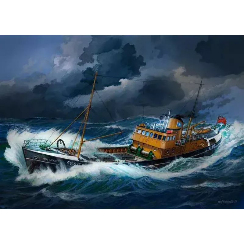 Model rybárskej lode Revell North Sea Trawler