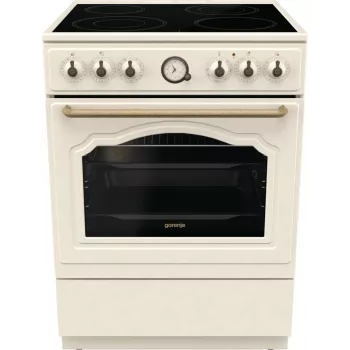 Gorenje GECS6B70CLI voľne stojaci sporák sklokeramická varná doska béžová