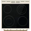 Gorenje GECS6B70CLI voľne stojaci sporák sklokeramická varná doska béžová