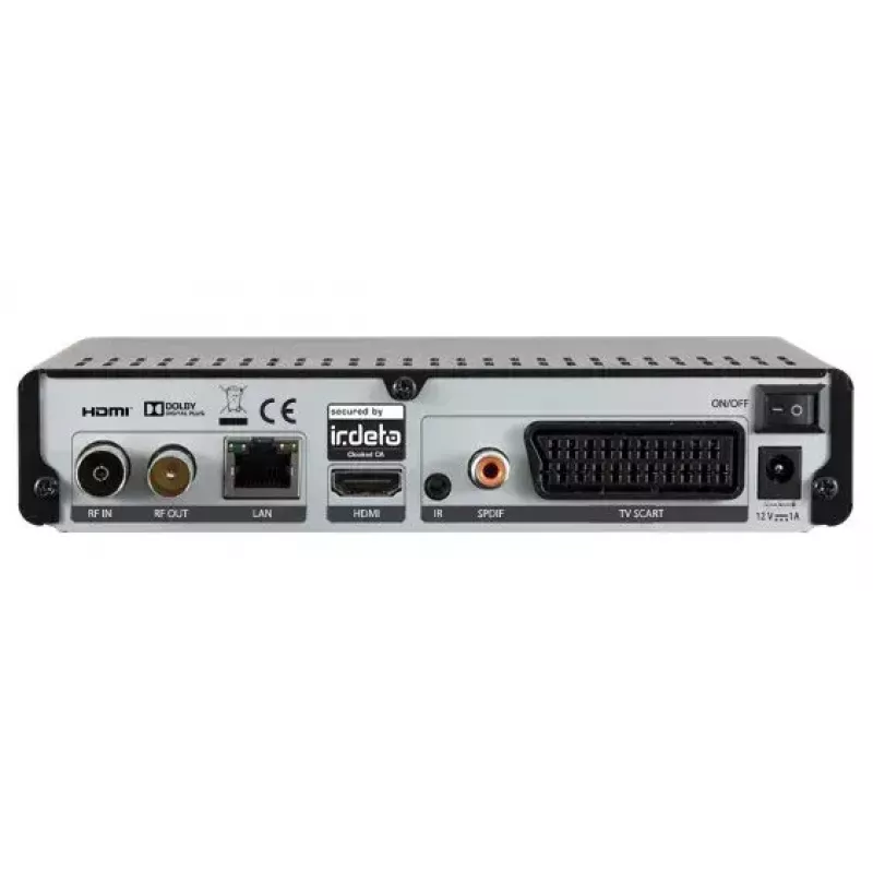 Digitálny prijímač DigitalBox IMPERIAL T2 IR Čierny