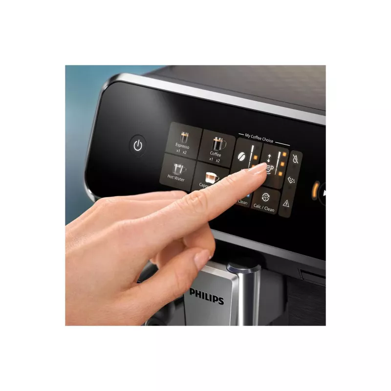 Philips Series 2300 EP2339/40 LatteGo automatický kávovar na espresso, Black Panthera/Chrome
