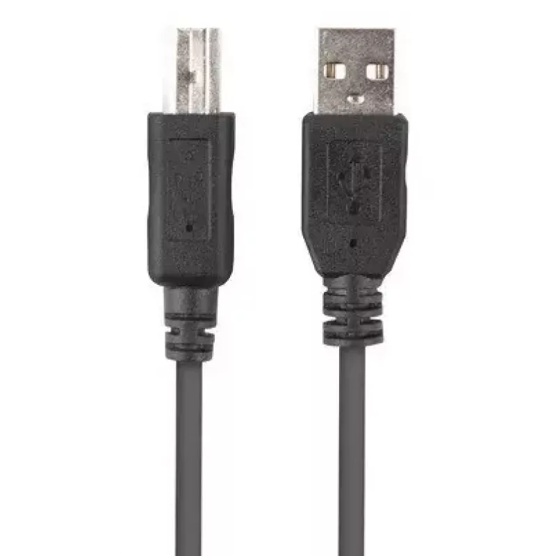 USB 2.0 kábel LANBERG CA-USBA-15CU-0030-BK, USB A na USB B, 3 m, čierny