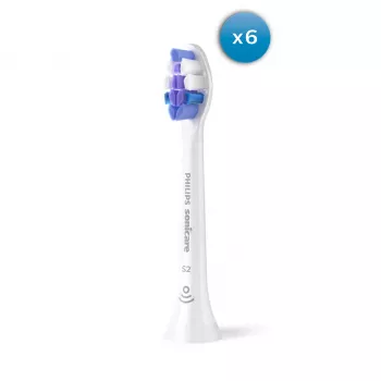 Philips Sensitive HX6056/87 balenie 6 ks hlavíc kefiek 6 ks biela