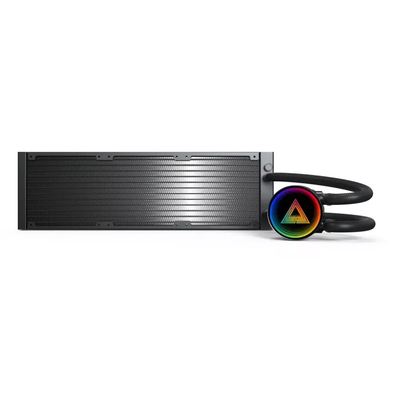 Montech LightFlow ARGB 360 procesorový All-in-One kvapalinový chladič 12 cm čierny 1 ks