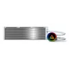 Montech LightFlow ARGB 360 procesorové All-in-One vodné chladenie 12 cm biele 1 ks