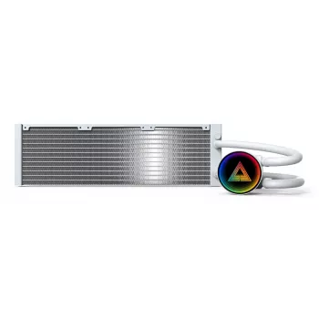 Montech LightFlow ARGB 360 procesorové All-in-One vodné chladenie 12 cm biele 1 ks