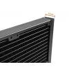 Montech LightFlow ARGB 360 procesorové All-in-One vodné chladenie 12 cm biele 1 ks