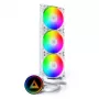 Montech LightFlow ARGB 360 procesorové All-in-One vodné chladenie 12 cm biele 1 ks
