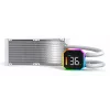 Montech HyperFlow Digital 240 procesorový All-in-One kvapalinový chladič 12 cm biely 1 ks
