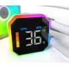 Montech HyperFlow Digital 240 procesorový All-in-One kvapalinový chladič 12 cm biely 1 ks