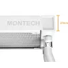 Montech HyperFlow Digital 240 procesorový All-in-One kvapalinový chladič 12 cm biely 1 ks