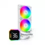 Montech HyperFlow Digital 240 procesorový All-in-One kvapalinový chladič 12 cm biely 1 ks