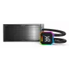 Montech HyperFlow Digital 240 procesorový All-in-One kvapalinový chladič 12 cm čierny 1 ks