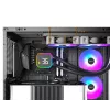 Montech HyperFlow Digital 240 procesorový All-in-One kvapalinový chladič 12 cm čierny 1 ks