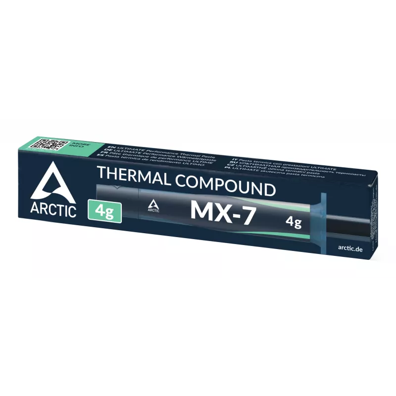 ARCTIC MX-7 - ULTIMATE Performance teplovodivá pasta, 2,9 g/cm³, sivá, 35.000 - 38.000, -50 - 250 °C, 4 g