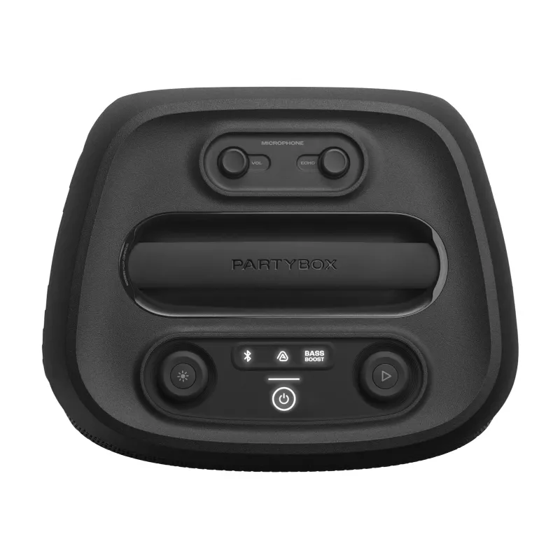 Mono prenosný reproduktor JBL Encore 2 Mono čierny — 100 W, odolný proti striekajúcej vode, Bluetooth & kábel