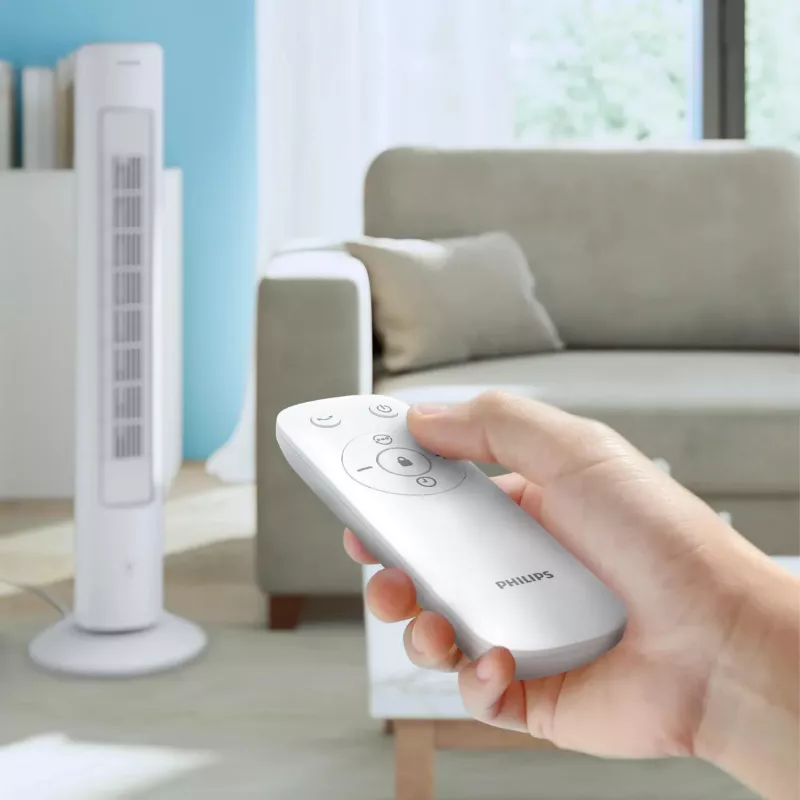 Stojanový ventilátor Philips 5000 séria biely CX5535/00