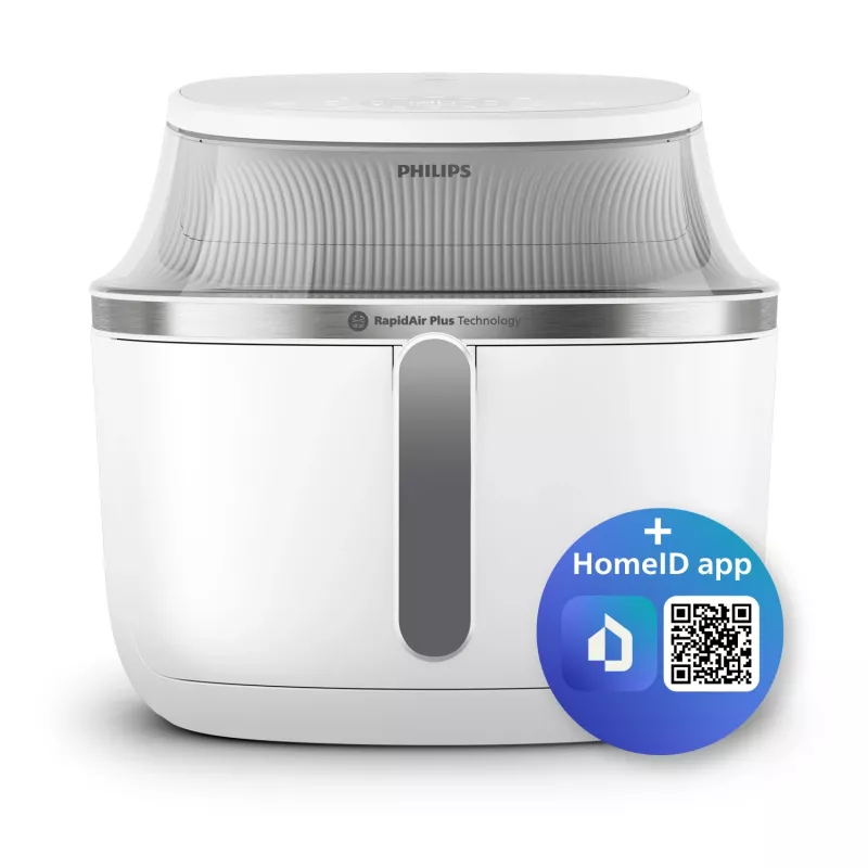 Teplovzdušná fritéza Philips 3000 series NA331/10 — 6,2 L, 1700 W, dotykové LED, samostatne stojaca