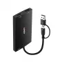 Lindy 43430 video kábel adaptér 0,11 m USB Type-C 2 x HDMI čierny