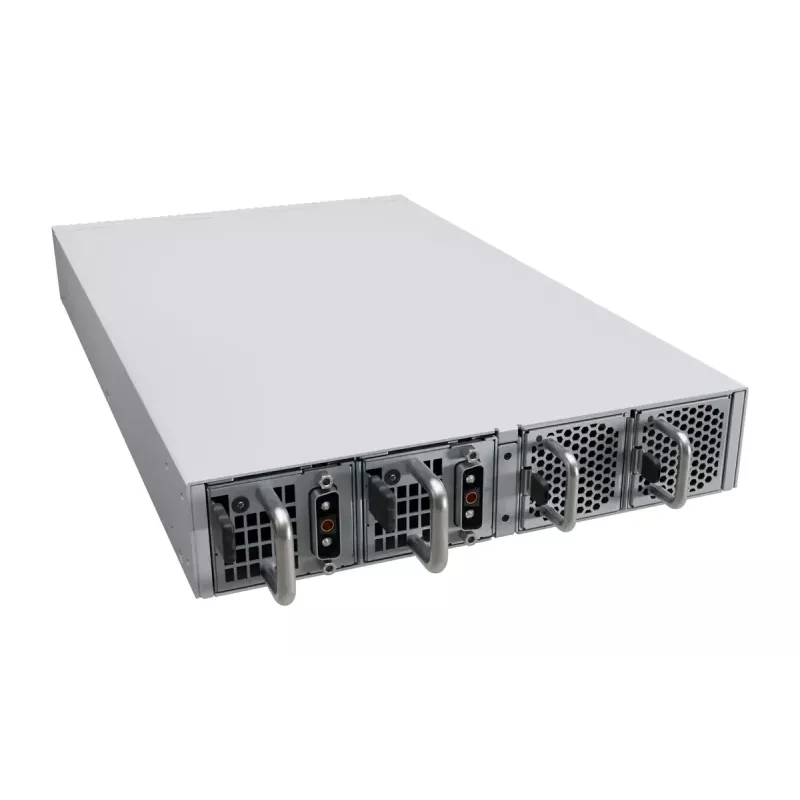 Sieťový switch MikroTik CRS804-4DDQ-HRM — 10G Ethernet RJ-45 2 porty, konzola RJ-45, sivá