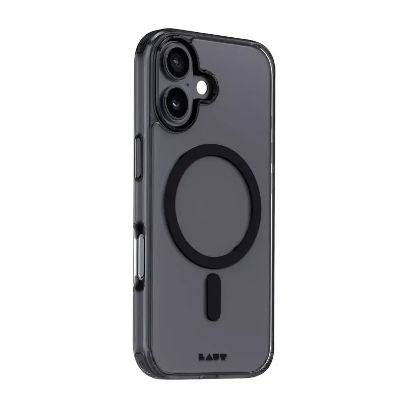 Puzdro LAUT CRYSTAL FLURO iPhone 17 16 cm čierna