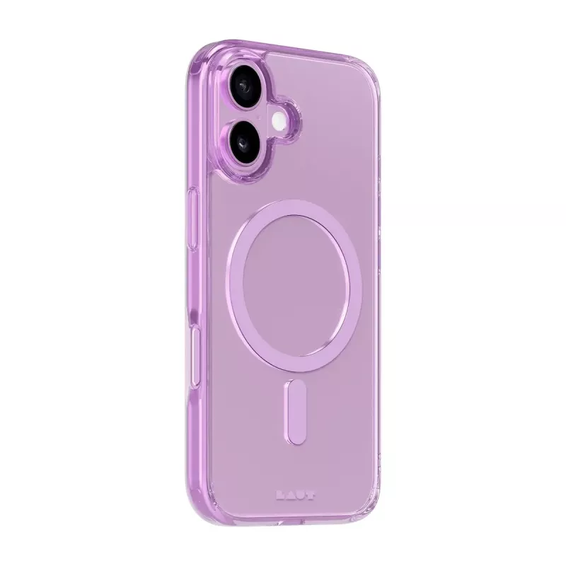 Puzdro LAUT CRYSTAL FLURO iPhone 17 svetloružová 16 cm (6.3 palca)