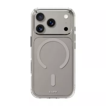 Puzdro LAUT CRYSTAL FLURO iPhone 17 Pro 16 cm sivá