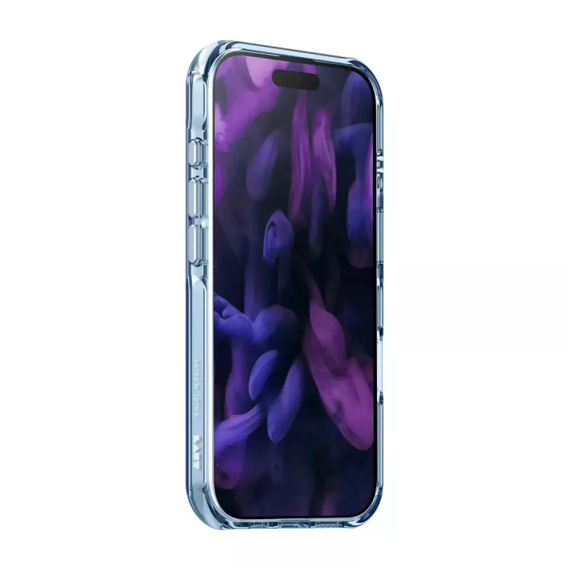 Puzdro LAUT HUEX WAVE iPhone 17 16 cm modrá ružová